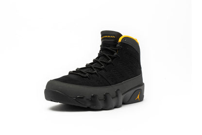 Air Jordan 9 " Dark Charcoal University Gold "