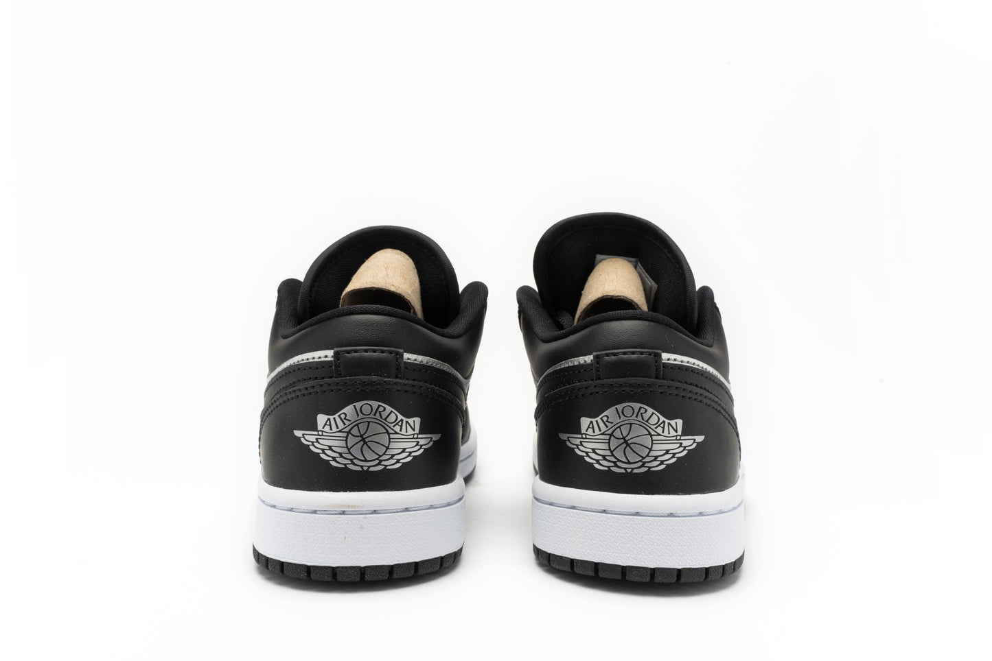 Air Jordan 1 Low " Black Metallic Silver " (W)