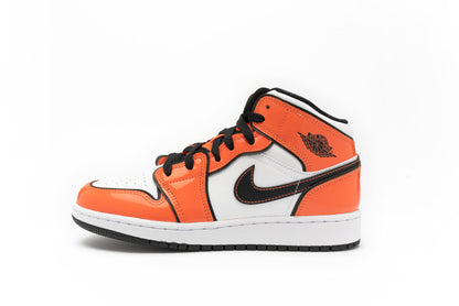 Air Jordan 1 Mid GS " Turf Orange "