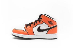 Air Jordan 1 Mid GS " Turf Orange "