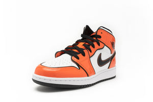 Air Jordan 1 Mid GS " Turf Orange "