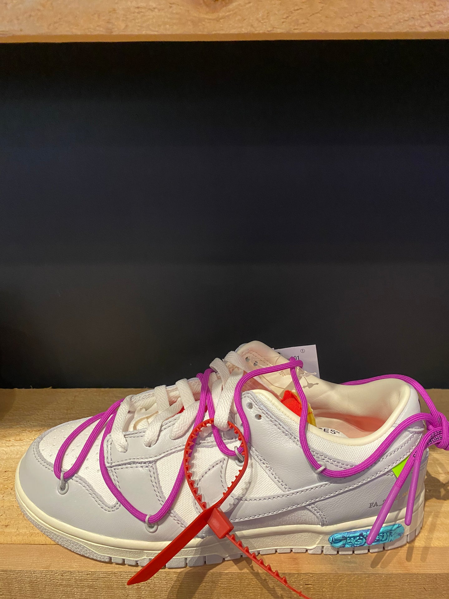 Nike Dunk Low x Off White “ Lot 45 of 50” – - Main Image