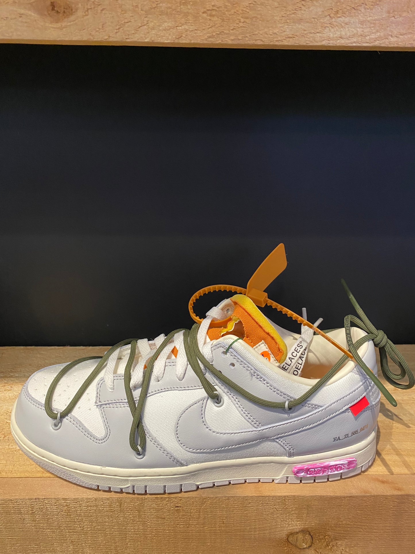 Nike Dunk Low x Off White “ LOT 22 of 50”