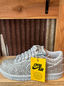 Cactus Plant Flea Market x Swarovski x Dunk Low ‘ Pure Platinum’