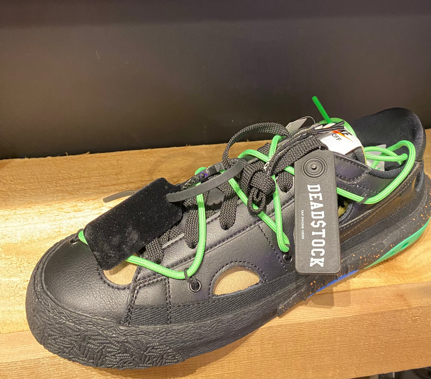 Off white x Blazer Low “Electric Green”